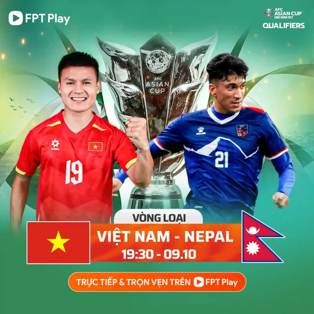 Nhận định Việt Nam vs Nepal – Vòng loại ASEAN Cup 2027: “Rồng Vàng” hướng tới khởi đầu hoàn hảo 5 nhận định việt nam vs nepal vòng loại asean 2027